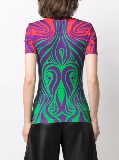 ( Nouvelle Collection ) Versace 5R010 ORANGE MULTICOLOR T-shirt à Imprimé Medusa Music Femme 8 ( Nouvelle Collection ) Versace 5R010 ORANGE MULTICOLOR T-shirt à Imprimé Medusa Music Femme -Pas Cher Versace Boutique 17321835 37861983 600