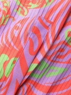 ( Nouvelle Collection ) Versace Robe Medusa Music Plissée Femme -Pas Cher Versace Boutique 17321839 37893174 600