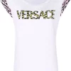 ( Nouvelle Collection ) Versace T-shirt à Logo Imprimé Femme
