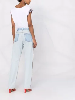 ( Nouvelle Collection ) Versace T-shirt à Logo Imprimé Femme -Pas Cher Versace Boutique 17321842 37752037 600