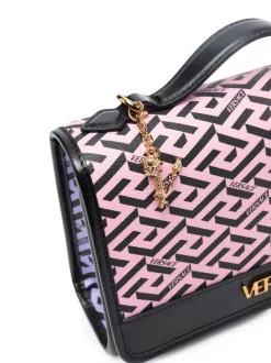( Nouvelle Collection ) Versace 5P29V CANDY + BLACK + ORCHID - VERSACE GOLD Sac Porté épaule La Greca Signature Femme -Pas Cher Versace Boutique 17322778 37440897 600