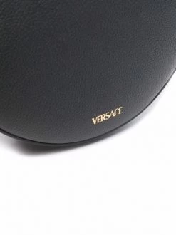 ( Nouvelle Collection ) Versace Sac Rond La Medusa En Cuir 1B00V BLACK + VERSACE GOLD -Pas Cher Versace Boutique 17322781 37736806 600