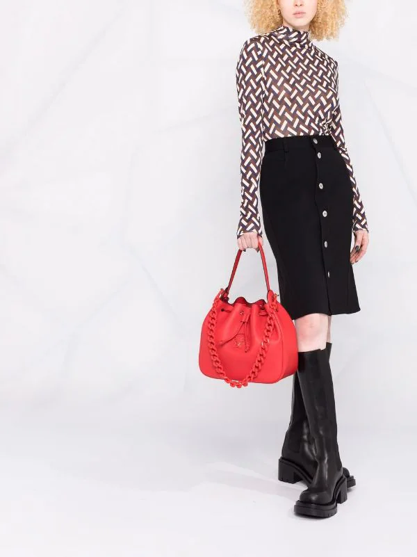 ( Nouvelle Collection ) Versace Sac Seau à Plaque Medusa 1R14V CANNA CANNA VERSACEGOLD 2 ( Nouvelle Collection ) Versace Sac Seau à Plaque Medusa 1R14V CANNA CANNA VERSACEGOLD – Image 2