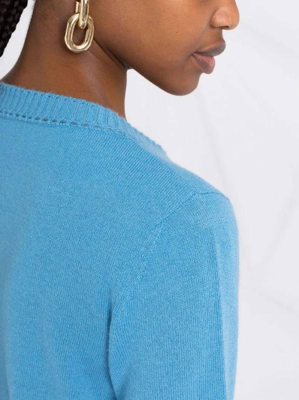 ( Nouvelle Collection ) Versace 1V440 SKY Cardigan Boutonné à Col V Femme 3 ( Nouvelle Collection ) Versace 1V440 SKY Cardigan Boutonné à Col V Femme – Image 3