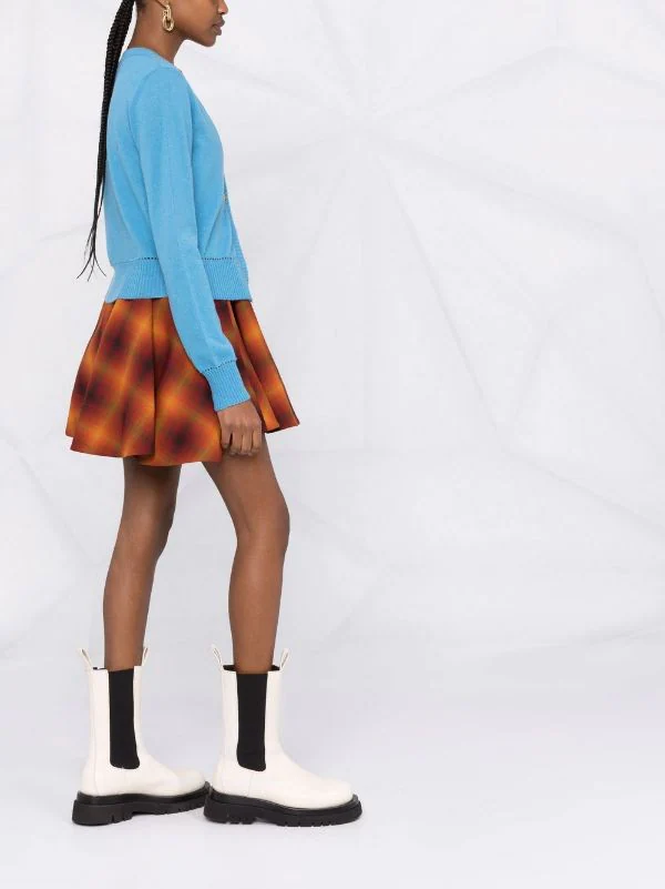 ( Nouvelle Collection ) Versace 1V440 SKY Cardigan Boutonné à Col V Femme 4 ( Nouvelle Collection ) Versace 1V440 SKY Cardigan Boutonné à Col V Femme – Image 4