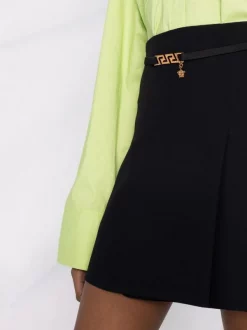 ( Nouvelle Collection ) Versace Minijupe La Greca à Coupe Trapèze Femme -Pas Cher Versace Boutique 17322799 36917856 600