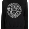 ( Nouvelle Collection ) Versace Sweat à Imprimé Medusa Head 1B000 BLACK