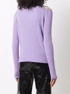 ( Nouvelle Collection ) Versace Cardigan Bicolore En Cachemire Femme -Pas Cher Versace Boutique 17322803 36785945 600