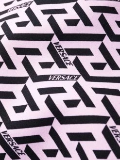 ( Nouvelle Collection ) Versace Robe Courte à Logo All-over Femme -Pas Cher Versace Boutique 17322806 36783719 600