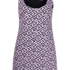 ( Nouvelle Collection ) Versace Robe Courte à Logo All-over Femme