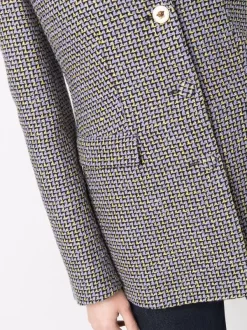 ( Nouvelle Collection ) Versace Blazer à Plaque Medusa 6L110 ORCHID + BLUE + PINEAPPLE -Pas Cher Versace Boutique 17322807 37027166 600