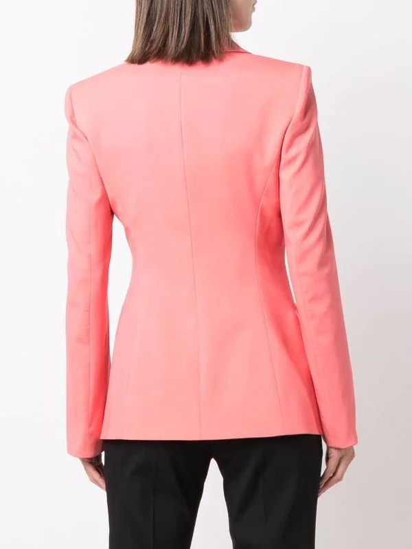 ( Nouvelle Collection ) Versace 1R380 CORAL Blazer Medusa à Boutonnière Croisée Femme 4 ( Nouvelle Collection ) Versace 1R380 CORAL Blazer Medusa à Boutonnière Croisée Femme – Image 4
