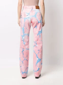 ( Nouvelle Collection ) Versace 6D110 Jean Medusa Music à Coupe Droite Femme -Pas Cher Versace Boutique 17322819 37863828 600