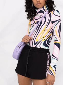 ( Nouvelle Collection ) Versace Short De Sport à Imprimé Greca Femme -Pas Cher Versace Boutique 17322821 36948725 600