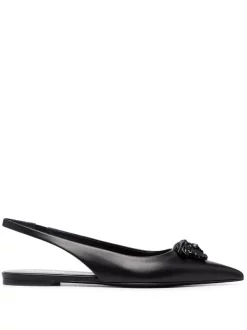 Versace Mules Medusa à Bride Arrière 1B090 BLACK