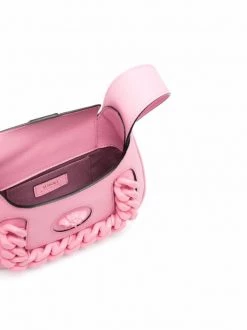 ( Nouvelle Collection ) Versace Sac à Bandoulière La Medusa En Cuir 1P65V PINK -Pas Cher Versace Boutique 17323241 37710199 600