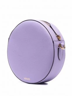 ( Nouvelle Collection ) Versace Sac Porté épaule La Medusa à Design Rond 1L59V LILAC -Pas Cher Versace Boutique 17323246 36986727 600
