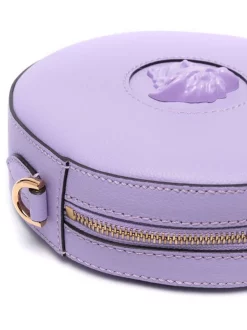 ( Nouvelle Collection ) Versace Sac Porté épaule La Medusa à Design Rond 1L59V LILAC -Pas Cher Versace Boutique 17323246 36986739 600