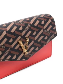 Versace 5B35V Black+caramel+azalia+versacegold Mini Pochette Virtus La Greca Femme -Pas Cher Versace Boutique 17323247 36651469 600