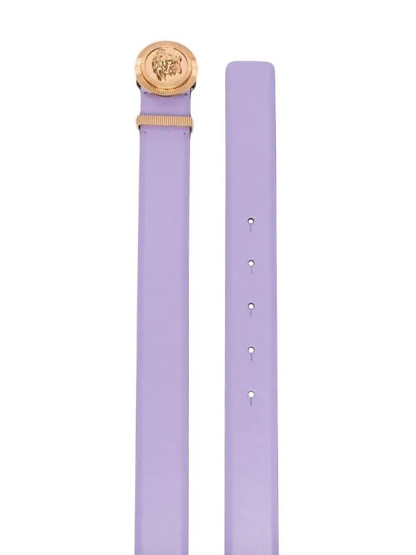 ( Nouvelle Collection ) Versace 1L57V PURPLE Ceinture La Medusa à Boucle Logo Femme 2 ( Nouvelle Collection ) Versace 1L57V PURPLE Ceinture La Medusa à Boucle Logo Femme – Image 2
