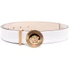 Versace KVO0A WHITE Ceinture à Boucle Medusa Femme