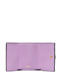 ( Nouvelle Collection ) Versace Petit Portefeuille Pliant à Plaque Medusa Head Femme -Pas Cher Versace Boutique 17323251 37204022 600