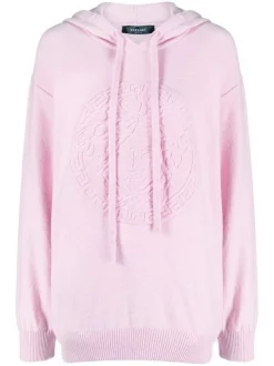 ( Nouvelle Collection ) Versace Hoodie Medusa En Maille Femme