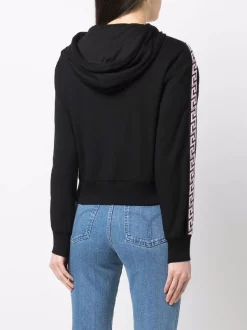 ( Nouvelle Collection ) Versace Hoodie à Imprimé Greca 1B000 BLACK -Pas Cher Versace Boutique 17323262 37027180 600