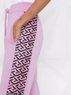 ( Nouvelle Collection ) Versace 1PB90 PINK Pantalon De Jogging La Greca Femme 10 ( Nouvelle Collection ) Versace 1PB90 PINK Pantalon De Jogging La Greca Femme -Pas Cher Versace Boutique 17323263 36948809 600