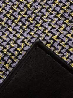 ( Nouvelle Collection ) Versace Robe Sans Manches En Tweed 6L110 BLACK -Pas Cher Versace Boutique 17323270 37216410 600