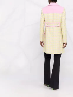 ( Nouvelle Collection ) Versace 6Y060 YELLOW + MULTICOLOR Manteau Medusa à Motif Pied-de-poule Femme 11 ( Nouvelle Collection ) Versace 6Y060 YELLOW + MULTICOLOR Manteau Medusa à Motif Pied-de-poule Femme -Pas Cher Versace Boutique 17323285 37889574 600