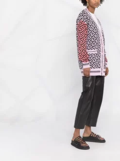 ( Nouvelle Collection ) Versace Cardigan à Motif La Greca Femme -Pas Cher Versace Boutique 17323289 4f564674 68f9 466c abe1 9920c35d473b 600