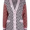 ( Nouvelle Collection ) Versace Cardigan à Motif La Greca Femme