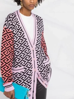 ( Nouvelle Collection ) Versace Cardigan à Motif La Greca Femme -Pas Cher Versace Boutique 17323289 f54829e5 7666 4fa0 ade2 de0d69975336 600