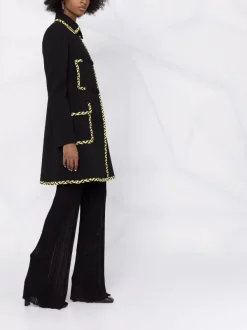 ( Nouvelle Collection ) Versace Manteau La Greca à Boutonnière Croisée 2B850 BLACK+PINEAPPLE 11 ( Nouvelle Collection ) Versace Manteau La Greca à Boutonnière Croisée 2B850 BLACK+PINEAPPLE -Pas Cher Versace Boutique 17323290 37889679 600