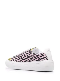 ( Nouvelle Collection ) Versace Baskets à Imprimé Greca 5L19P -Pas Cher Versace Boutique 17323295 38466092 600