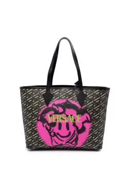 Versace Sac Cabas Medusa Smiley Femme