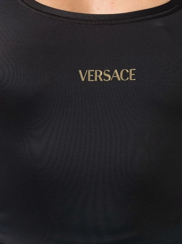 ( Positively Conscious ) Versace Débardeur Imprimé à Encolure Carrée Femme 5 ( Positively Conscious ) Versace Débardeur Imprimé à Encolure Carrée Femme – Image 5