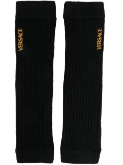 ( Nouvelle Collection ) Versace Jambières à Logo Brodé Femme