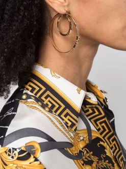 ( Nouvelle Collection ) Versace Boucles D'oreilles à Plaque Medusa 3J000 VERSACEGOLD -Pas Cher Versace Boutique 17332933 37019687 600