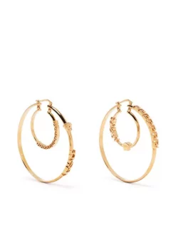 ( Nouvelle Collection ) Versace Boucles D'oreilles à Plaque Medusa 3J000 VERSACEGOLD