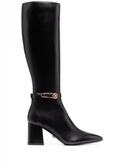 Versace Bottes à Détail D'épingle Femme