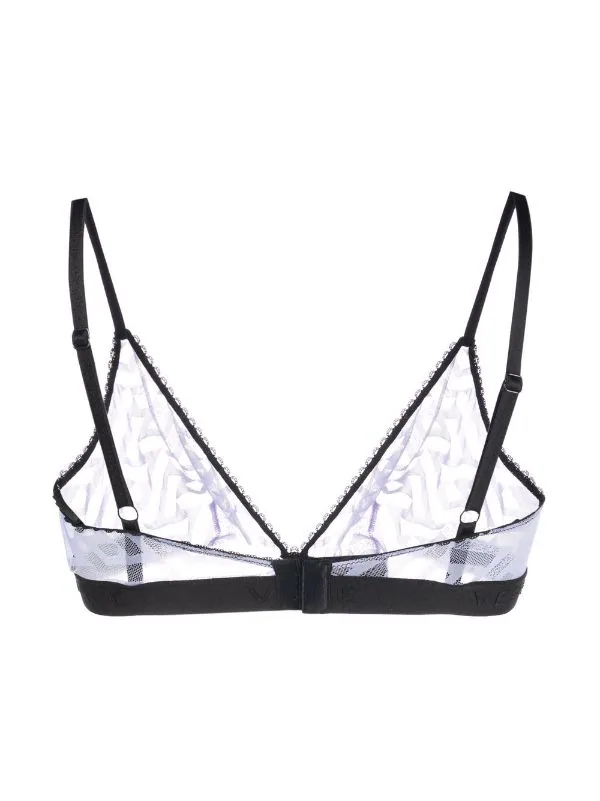 ( Nouvelle Collection ) Versace Soutien-gorge En Dentelle 1L720 PURPLE 2 ( Nouvelle Collection ) Versace Soutien-gorge En Dentelle 1L720 PURPLE – Image 2