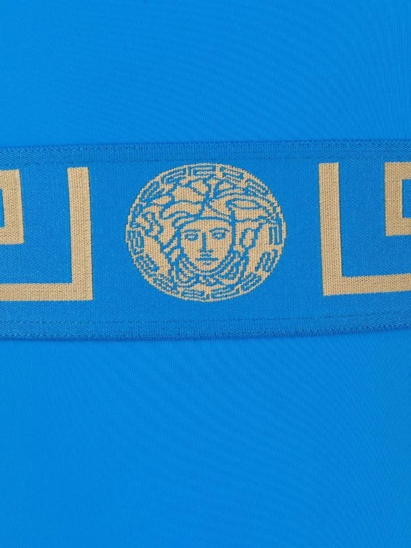 ( Positively Conscious ) Versace 1V390 BLUE Maillot De Bain à Bande Greca Femme 3 ( Positively Conscious ) Versace 1V390 BLUE Maillot De Bain à Bande Greca Femme – Image 3