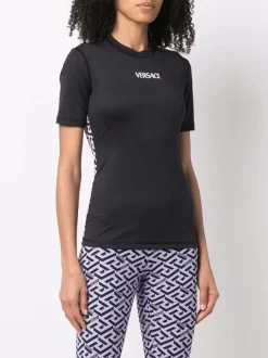 ( Nouvelle Collection ) Versace T-shirt à Logo Imprimé Femme -Pas Cher Versace Boutique 17333708 37712929 600