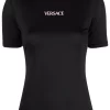 ( Nouvelle Collection ) Versace T-shirt à Logo Imprimé Femme