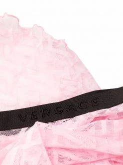 ( Nouvelle Collection ) Versace Jupe évasée à Imprimé Greca 1PB90 PINK -Pas Cher Versace Boutique 17333717 38385254 600