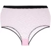 ( Nouvelle Collection ) Versace 1PB90 PINK Culotte En Dentelle à Imprimé La Greca Femme