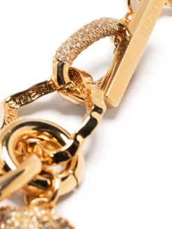 ( Nouvelle Collection ) Versace 4J090 VERSACE GOLD - CRYSTAL Collier La Medusa à Ornements En Cristal Femme -Pas Cher Versace Boutique 17333721 38223219 600
