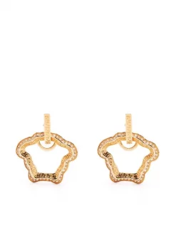 Versace Boucles D'oreilles Pendantes Medusa Femme